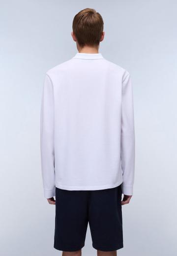 Поло с длинным рукавом