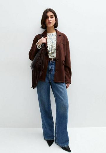 Джинсовая блузка