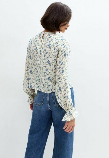 Джинсовая блузка