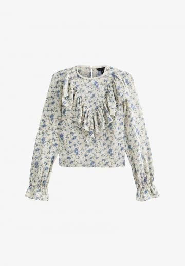 Джинсовая блузка