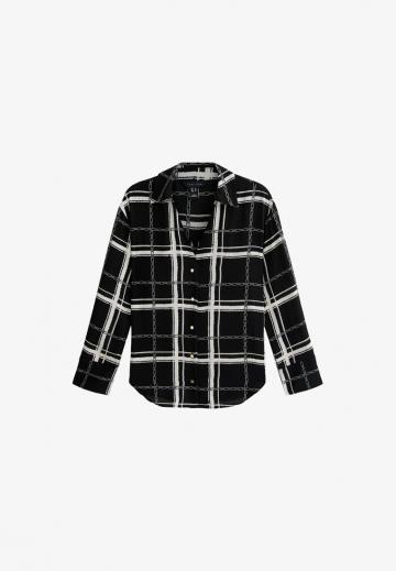 Джинсовая блузка