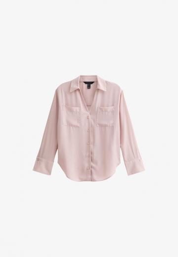 Атласная блузка