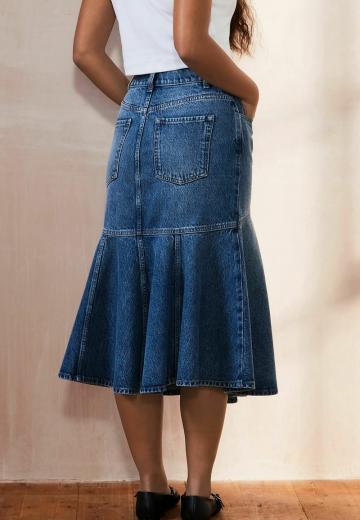 Джинсовая юбка