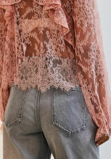 Кружевная блузка