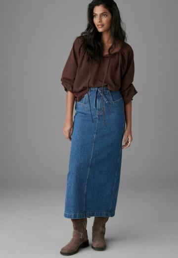 Джинсовая юбка