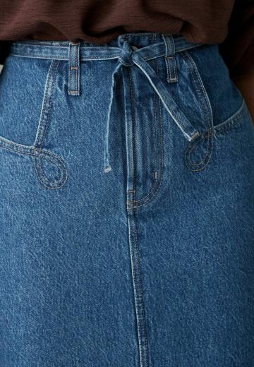 Джинсовая юбка