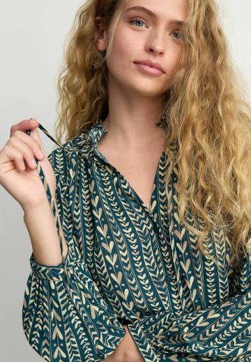 Блузка-платье