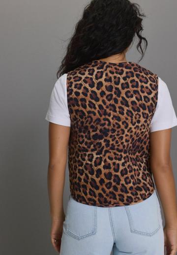 Джинсовая жилетка