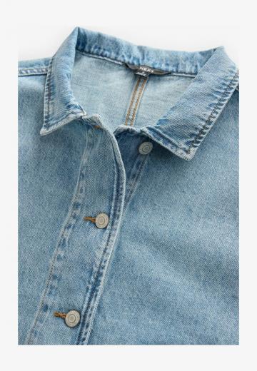 Джинсовая жилетка