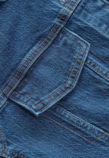 Джинсовая жилетка