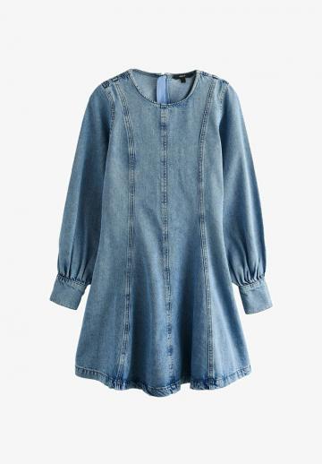 Джинсовое платье