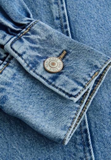 Джинсовое платье