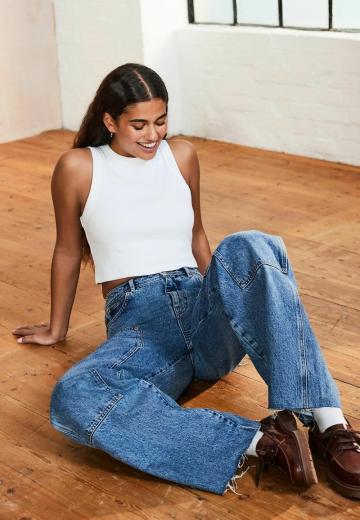 Свободные джинсы