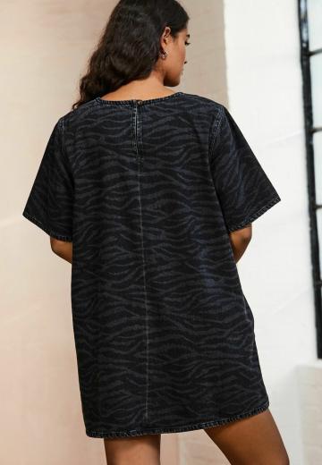 Джинсовое платье