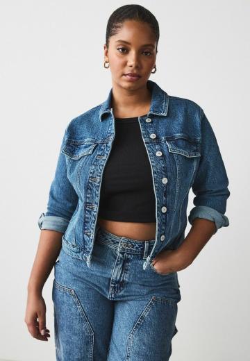Джинсовая жилетка