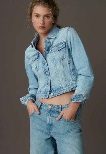 Джинсовая жилетка