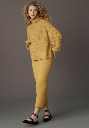 Вязаная юбка