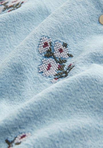 Джинсовая блузка