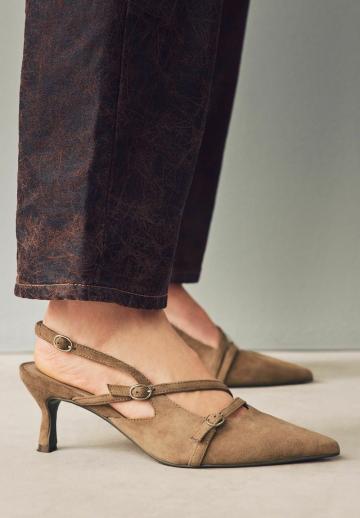 Туфли слинги