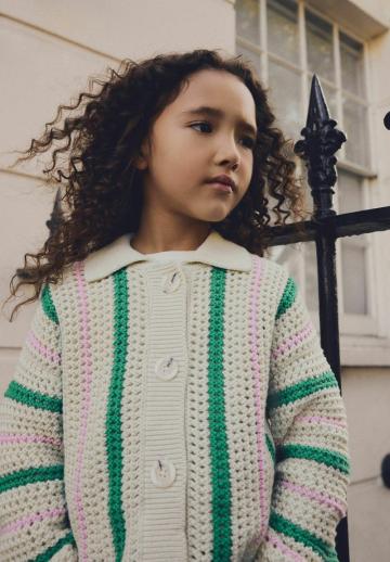 Вязаная кофта