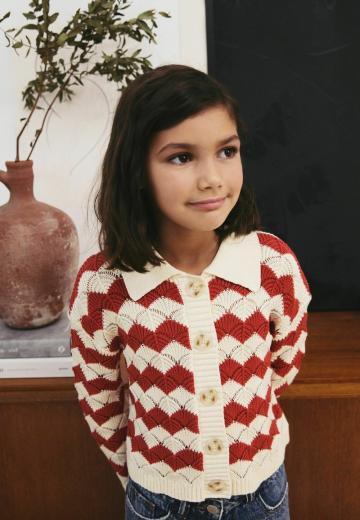 Вязаная кофта