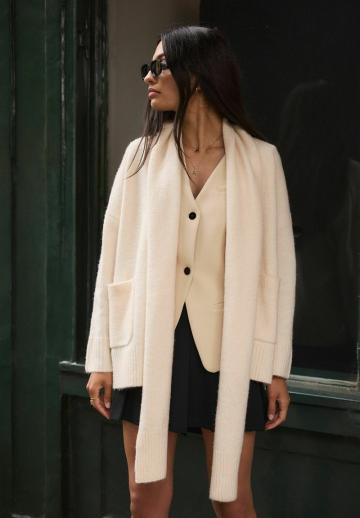 Длинный кардиган