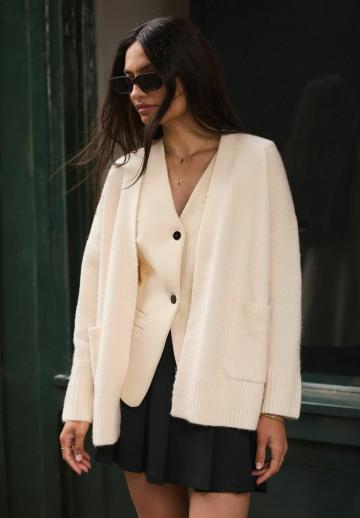 Длинный кардиган