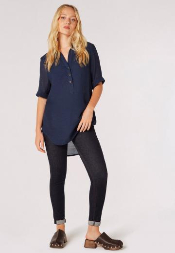 Длинная блузка