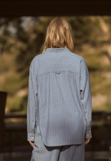 Джинсовая блузка