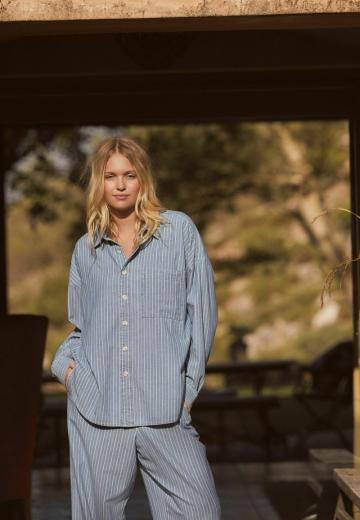 Джинсовая блузка