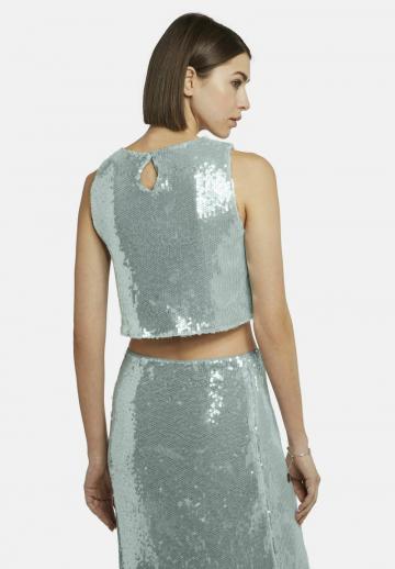 Блузка без рукавов