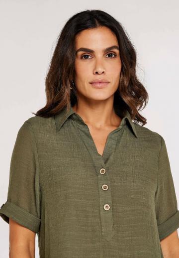 Длинная блузка