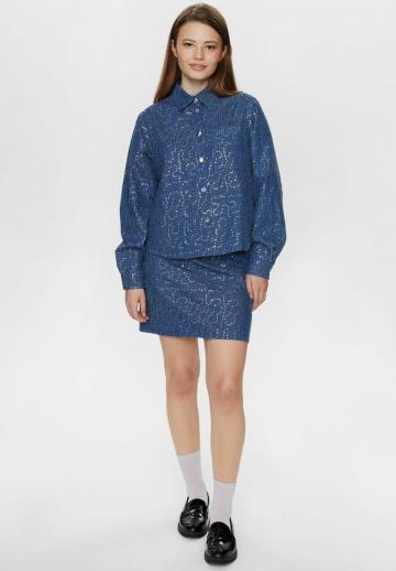 Джинсовая блузка