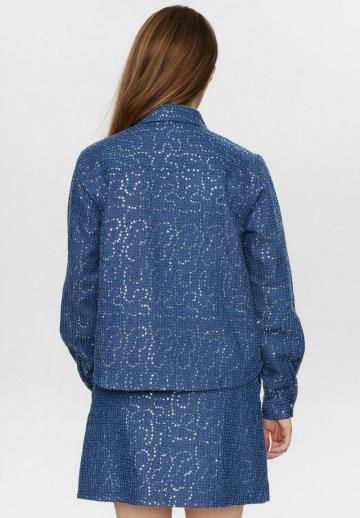 Джинсовая блузка