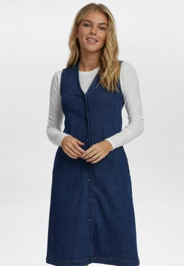 Джинсовое платье