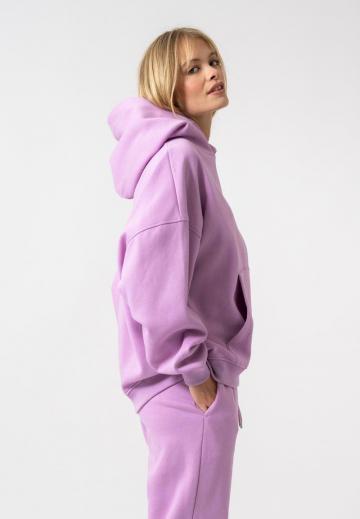 Пуловер с капюшоном