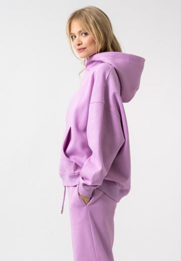 Пуловер с капюшоном