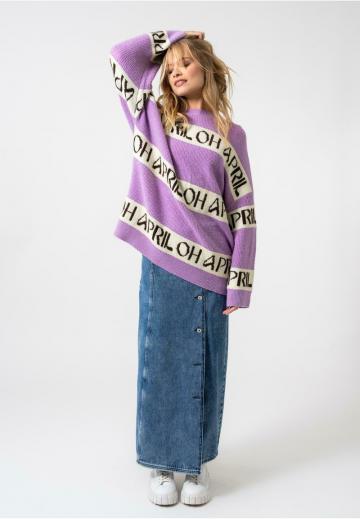 Длинный пуловер