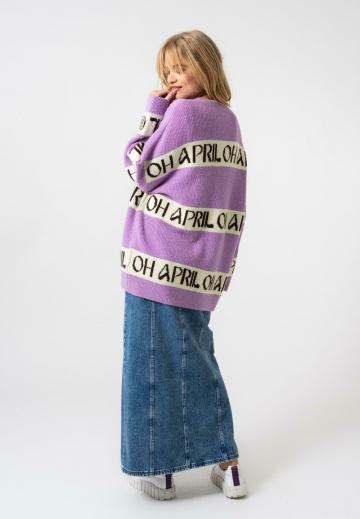 Длинный пуловер