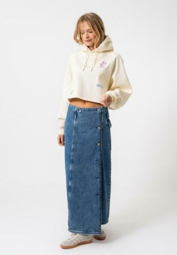 Пуловер с капюшоном