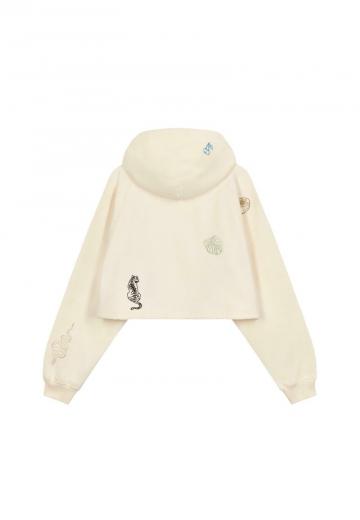 Пуловер с капюшоном