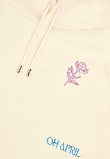 Пуловер с капюшоном