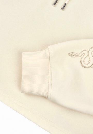 Пуловер с капюшоном