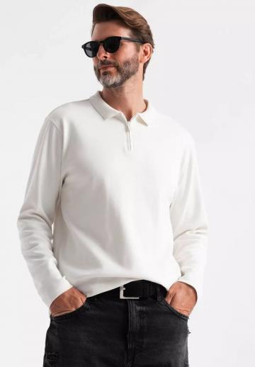 Поло с длинным рукавом