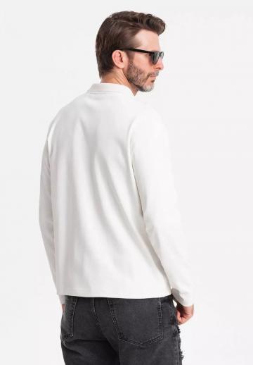 Поло с длинным рукавом