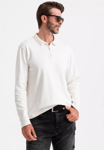 Поло с длинным рукавом