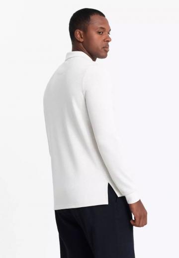 Поло с длинным рукавом