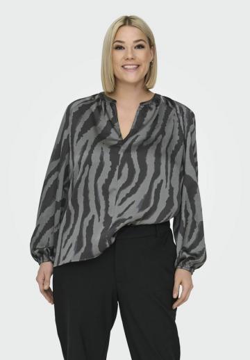 Атласная блузка