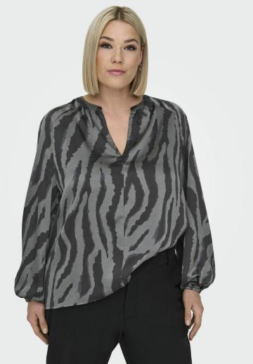 Атласная блузка