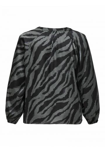 Атласная блузка